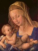 Albrecht Durer Die Madonna mit der Birnenschnitte oil painting